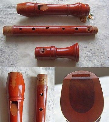 Vintage Alexander Heinrich Alto / Treble Recorder, Baroque, Modell