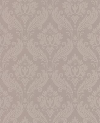 KELLY HOPPEN 30 159 VINTAGE FLOCK WALLPAPER BEIGE MAX POSTAGE £5.99