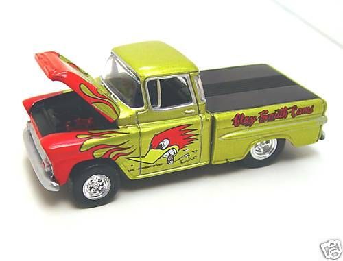 100% HOT WHEELS CLAY SMITH CAMS 59 CHEVY APACHE RUBBER TIRE LIMITED