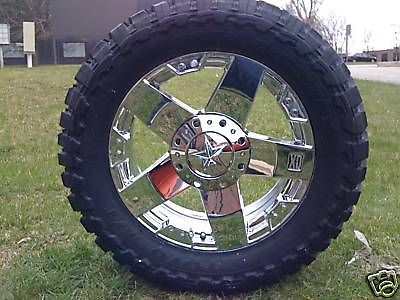 22 XD ROCKSTAR RIM & TIRE TOYO OPEN COUNTRY MT 33 H2