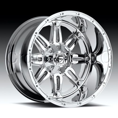 FUEL Truck Wheel Rim Hostage Chrome 20x14 5 Lug Deep