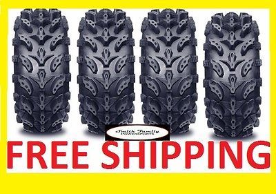 250 ATV DEEP MUD TIRES COMPLETE SET OF 4 SWAMP LITE ATV SWAMPLITE