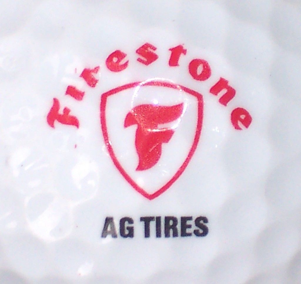 FIRESTONE CAR AUTOMOBILE LOGO GOLF BALL ( Ag Tires   Farm )