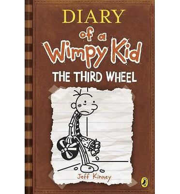Diary of a Wimpy Kid The Third Wheel   Jeff Kinney   HARDBACK BRAND