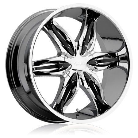 Viscera 778 26 inch Chrome 26x9.5 5x115/4.75 Offset +15