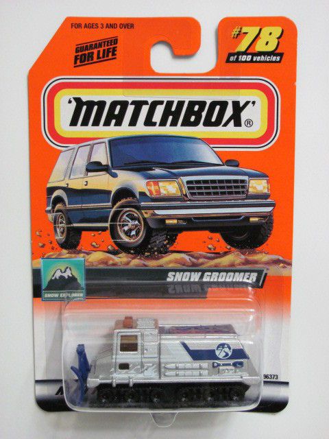 MATCHBOX 2000 #78 OF 100 SNOW GROOMER MIB