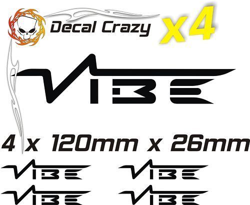 VIBE CAR STICKER VAN CAMPER VW 4x4 T4 T5 SURF L200