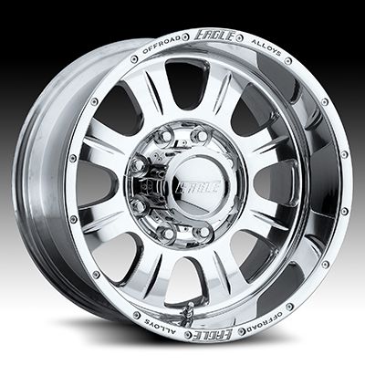  EAGLE WHEELS POLISHED NISSAN TOYOTA CHEVY GMC PICKUP WHEELS RIMS