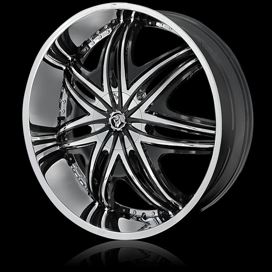 30 inch Morpheus Rims and Tires Box Chevy Aviator Cutlass Chevelle