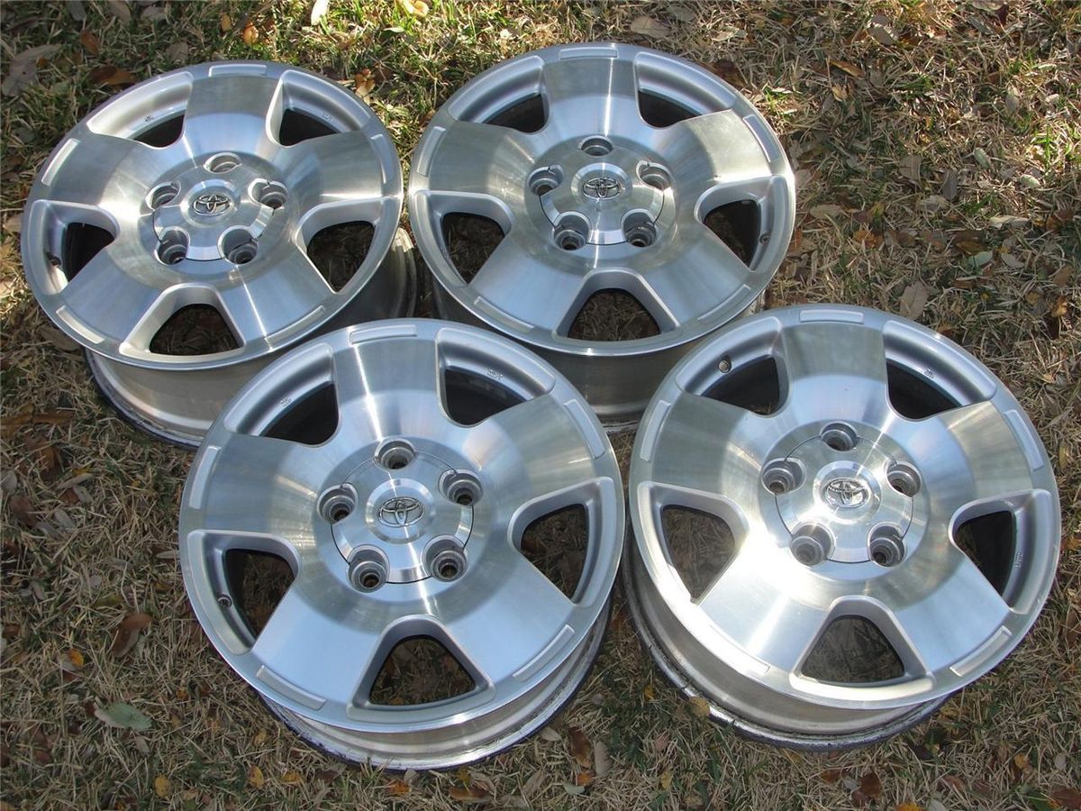 18 Toyota Tundra Sequoia OEM Alloy Wheels Rims Caps 07 08 09 10 11 12