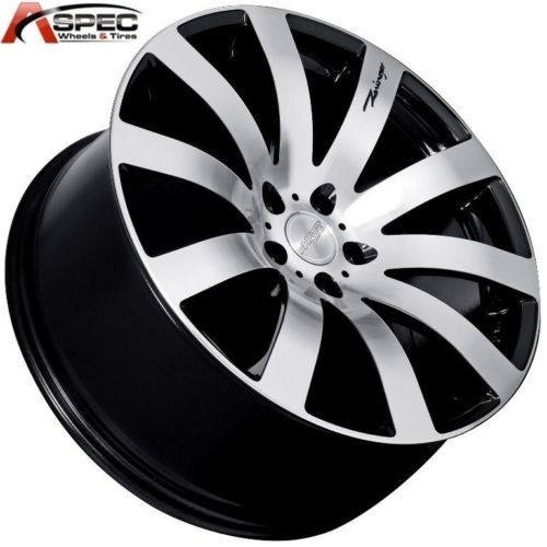 MRR HR4 20x9 5x114 3 40 Black Machined Rims Wheels