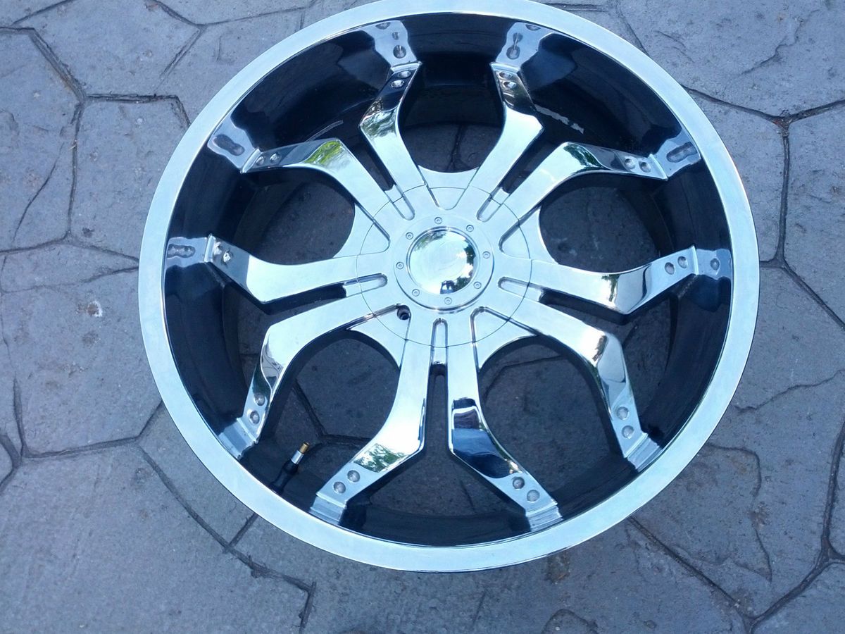 Monti Carlo 22 inch Chrome Rims