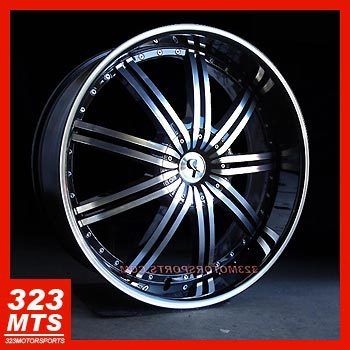 24 inch Wheels Rim Phantom PW 118 Stark II Wheels Rims