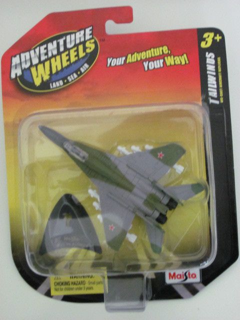 Maisto Tailwinds 2011 Adventure Wheels MIG 29 Fulcrum