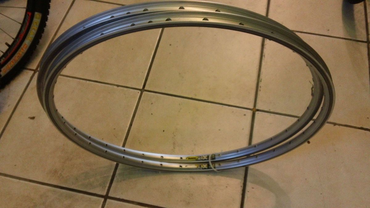 Mavic x 221 26 inch 32HOLE Silver Used Rims Mountain ATB