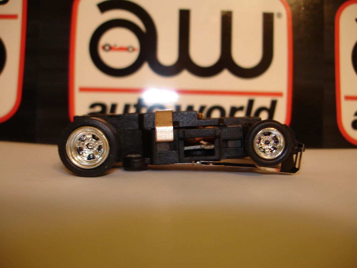 World 4 Gear Ultra G Chassis with Chrome Rims Also Fits AFX AW