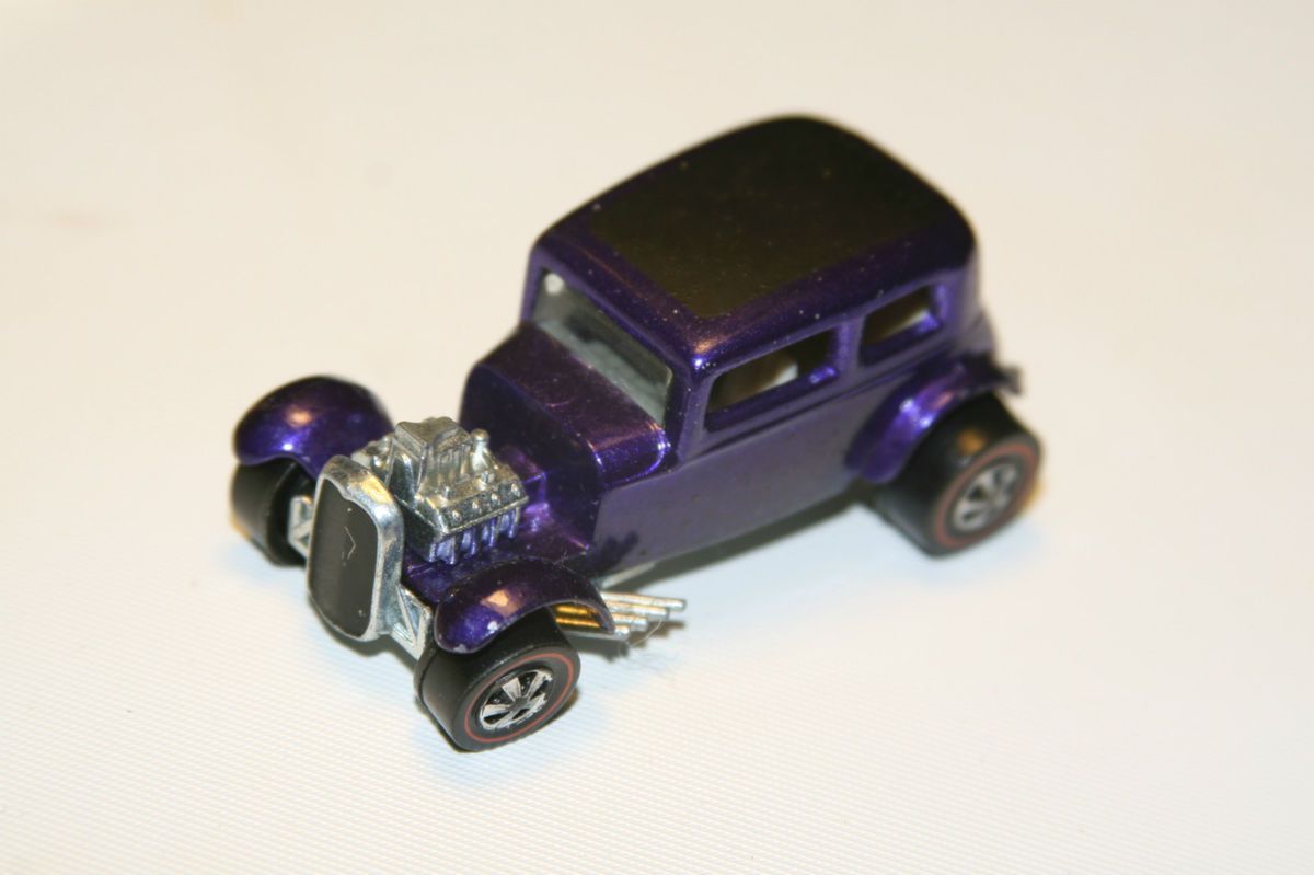 Hot Wheels Redline Classic 32 Ford Vicky Purple U s A 1968