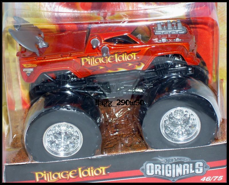 Hot Wheels Monster Jam Truck Pillage Idiot 46 75