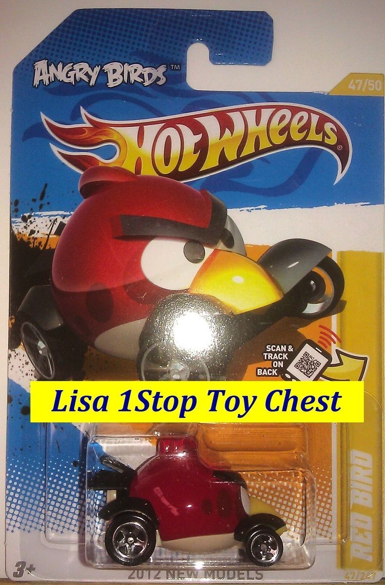 Angry Red Birds 2012 Hotwheels New Models 47 50 VHTF in Stores