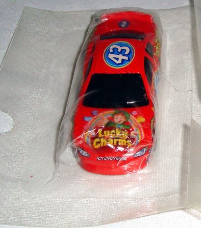 Hot Wheels General Mills Lucky Charms NASCAR Die Cast car 43 Richard