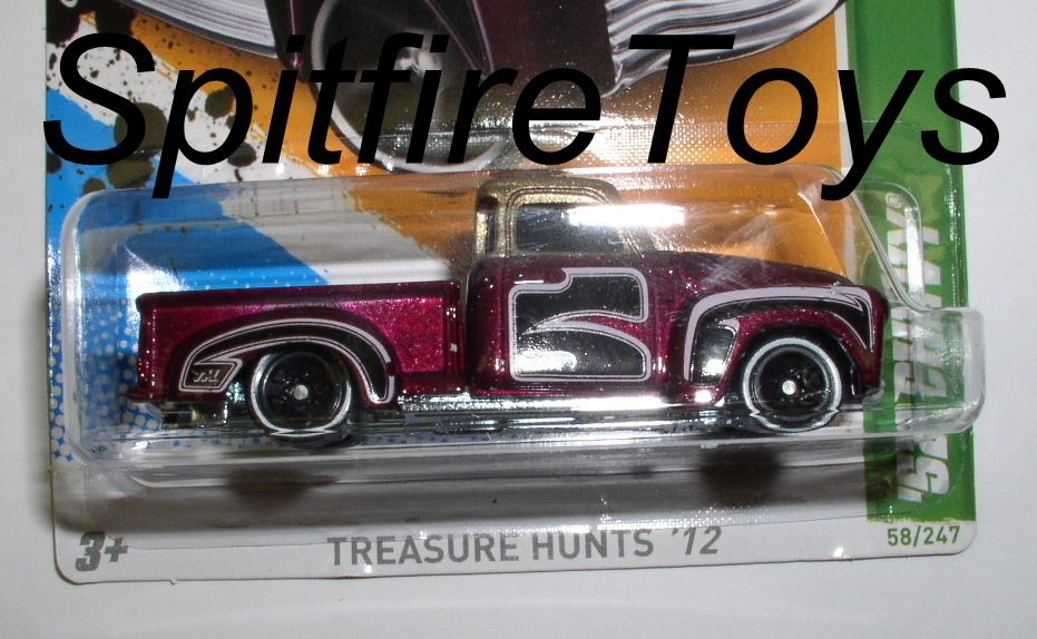 HOT WHEELS 2012 TREASURE HUNTS 1952 52 CHEVY LA TROCA #8 of 15 NO