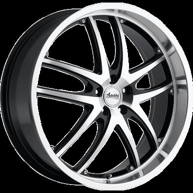 Maui Black Machined 5x4 5 w 40 Offset 62MB A38051440B Wheels