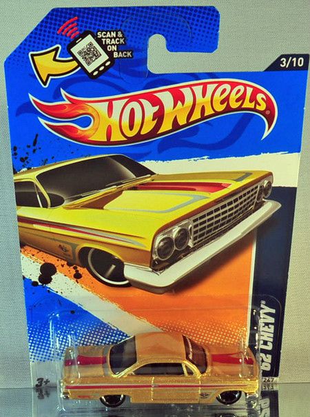 Hot Wheels 62 Chevy 2012 Muscle Mania GM  Exclusive