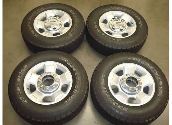 17 Ford F 250 WHEELS Rims TIRES OEM Factory F250 4x4 Superduty 04 12 on ...