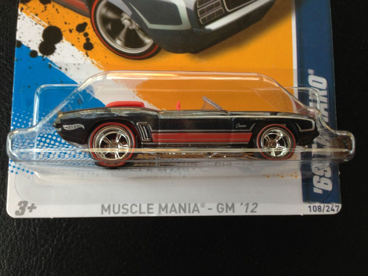 Hot Wheels 69 Camaro Super Treasure Hunt