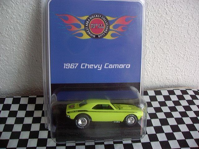 Hot Wheels 67 Camaro RARE Club Car Only 50 Cars Made