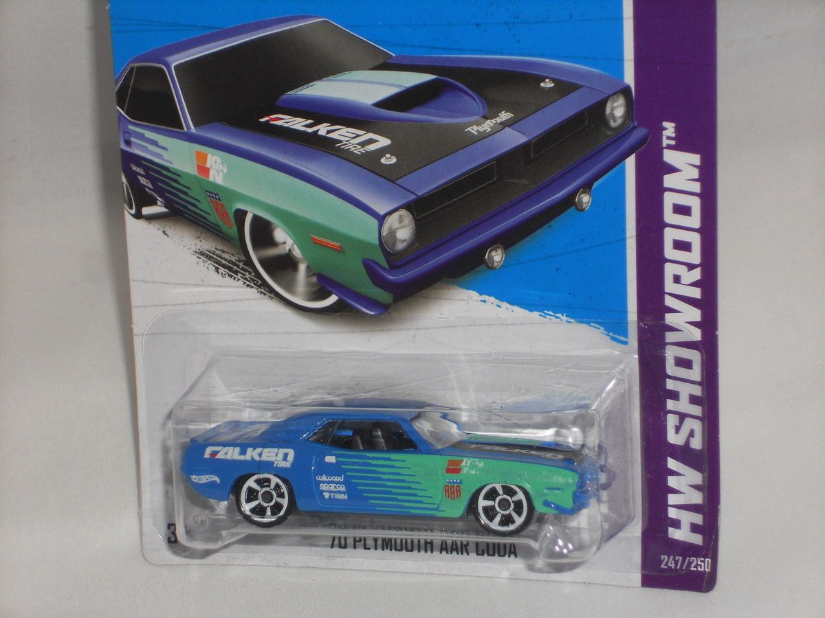 Hot Wheels 2013 HW Showroom Performance #247 70 Plymouth AAR Cuda