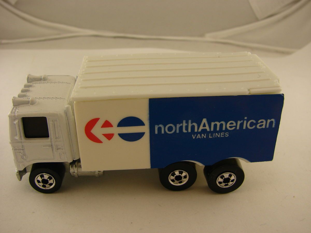 Hot Wheels Early 80s Hiway Hauler North American Van Lines Large Van