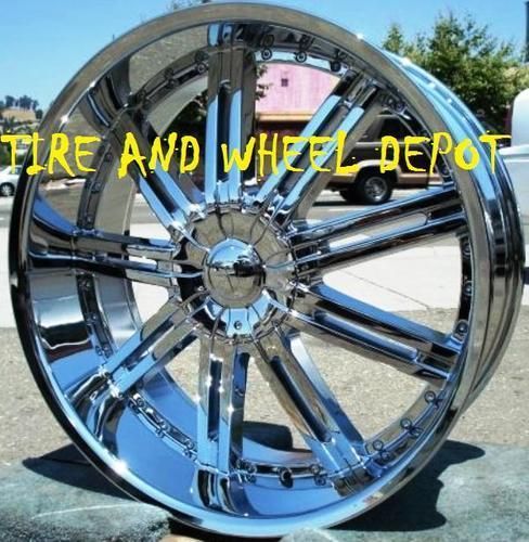 24 inch V80 Rims Wheels Tires Le Sabre Park Ave Cadillac cts STS DTS