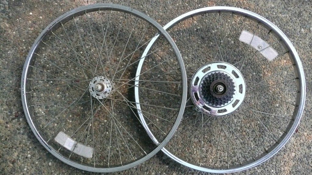 Schwinn 26 Rims Wheels s 2 BMX Cruiser King Sting Atom Mongoose