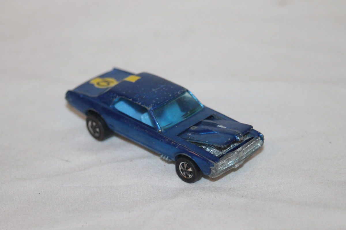 Vintage Hot Wheels Redlines Custom Cougar Mfg 1967