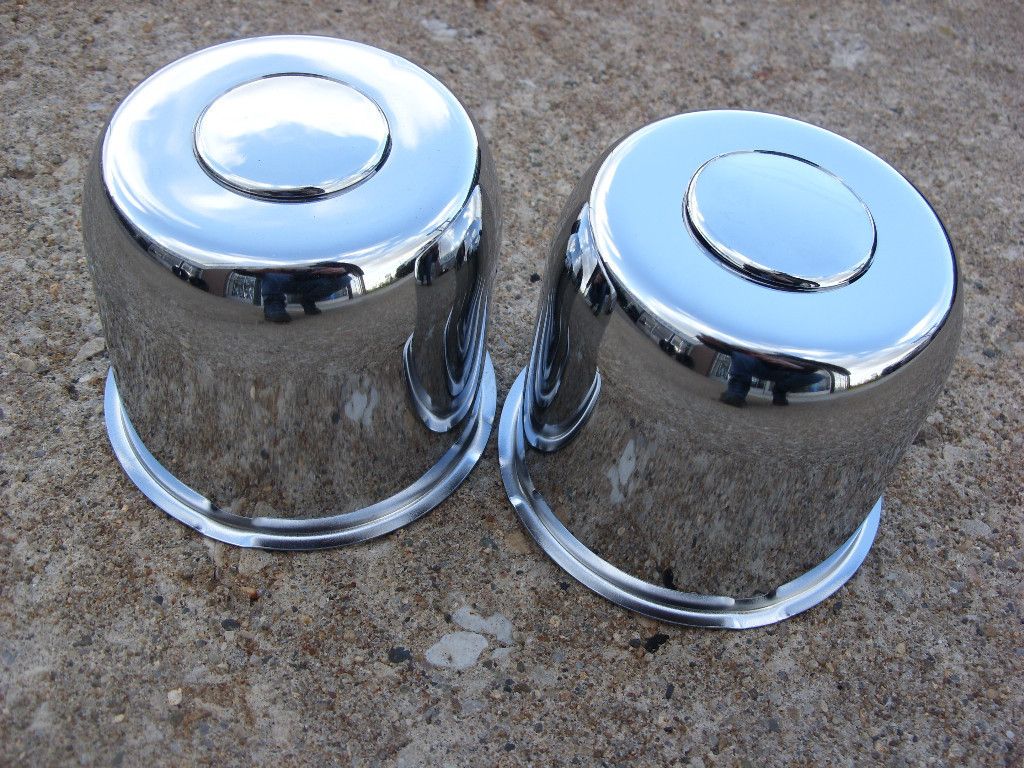 Chrome Center Caps for A 5 Lug 13 14 or 15 inch Wheel Cheap