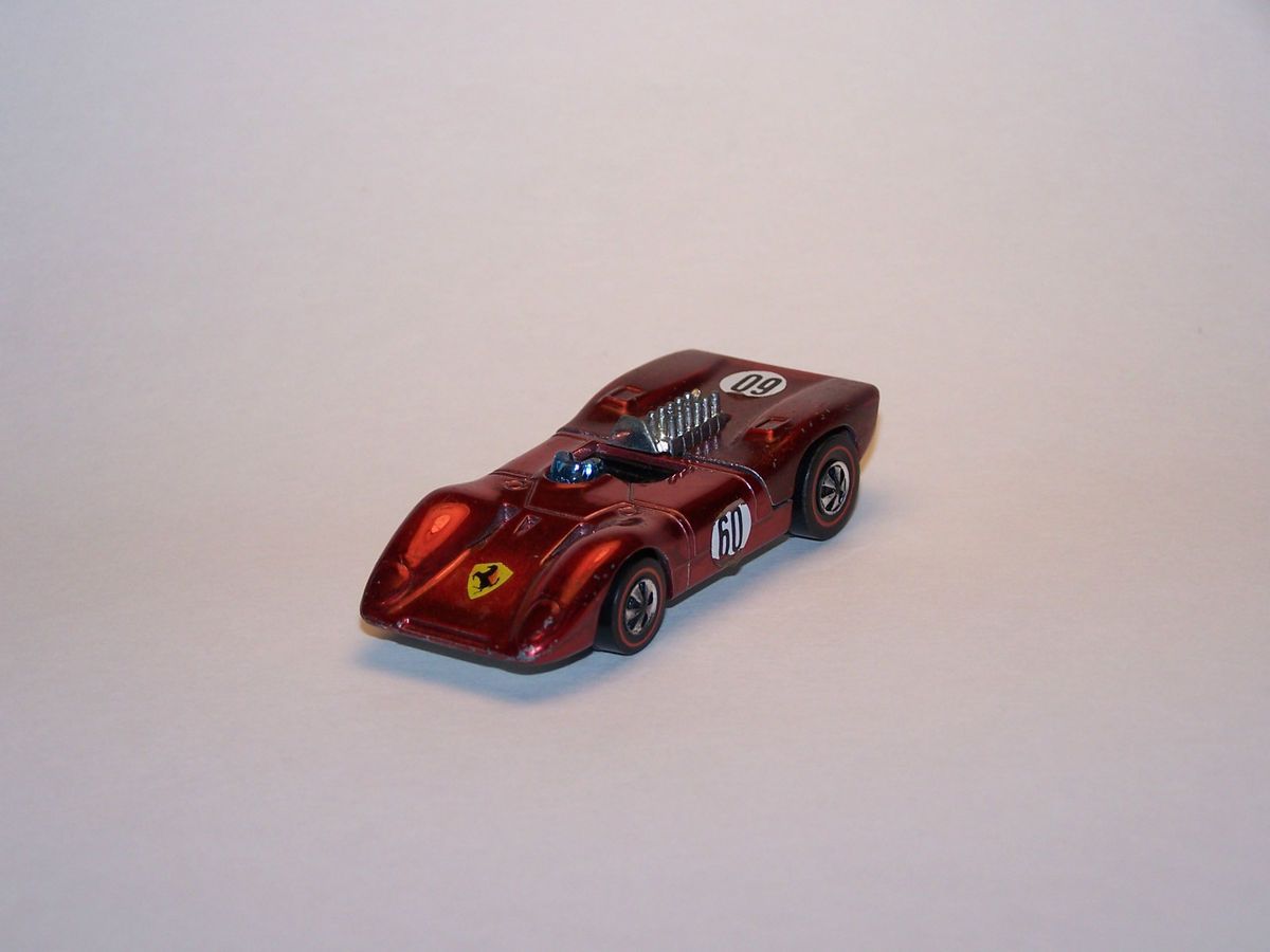 Hot Wheels Redline 1970 Ferrari 312P Red HK