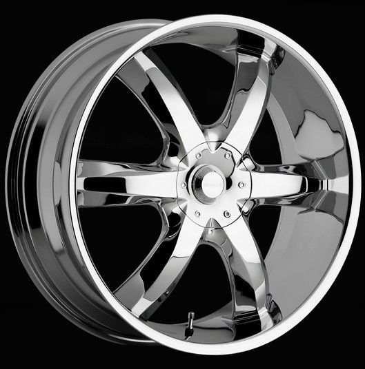 20 inch Akuza Laguna Chrome Wheels Rims 5x112 35