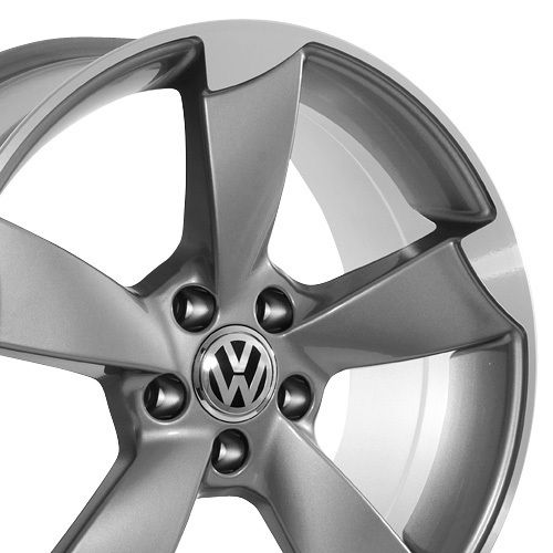 EOS Jetta Passat VW Volkswagen Black Golf Rabbit CC Wheels Rims