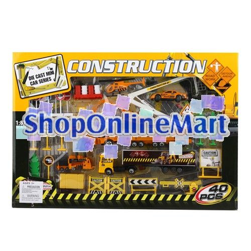 Die Cast Construction Mini Toy Car Series 1 87 Scale