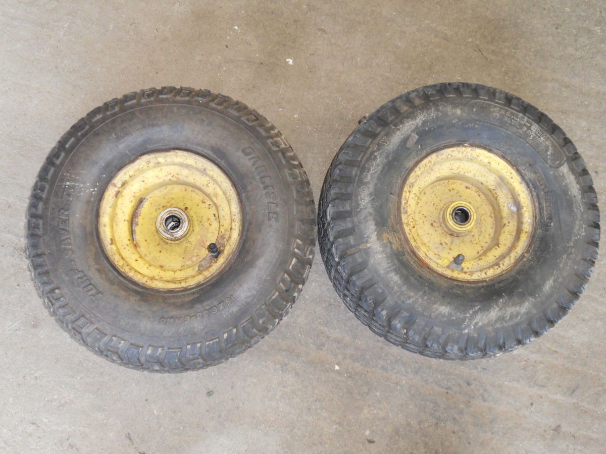 John Deere 111 112L 116 Front Wheels AM37637