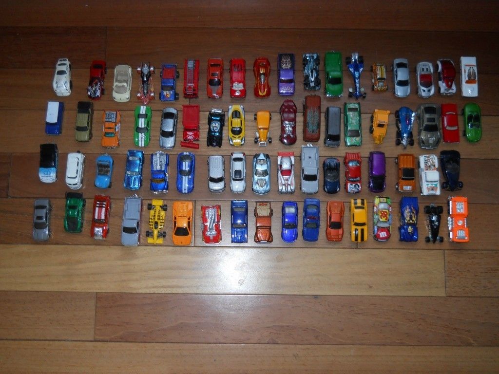 Hot Wheels and Matchbox Diecast Cars Mixed Lot 70 Cars