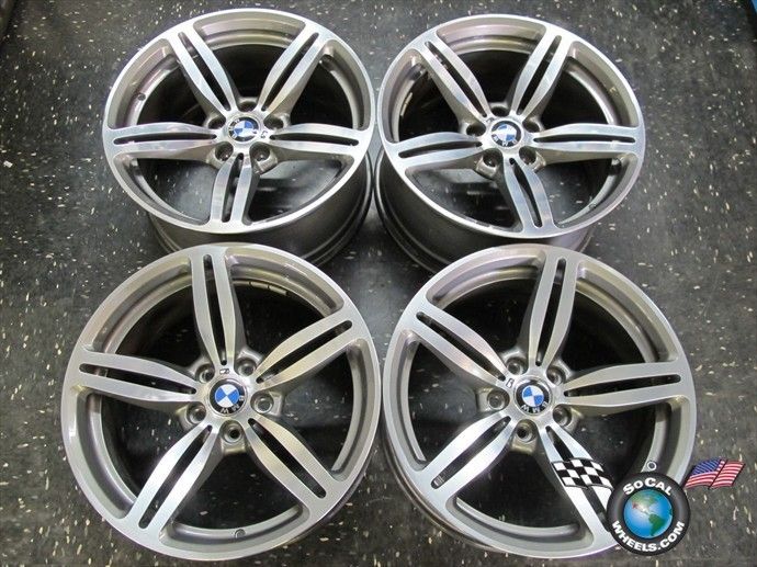 06 10 BMW M6 M5 Factory 19 Wheels Rims 59544 59546 Style 167