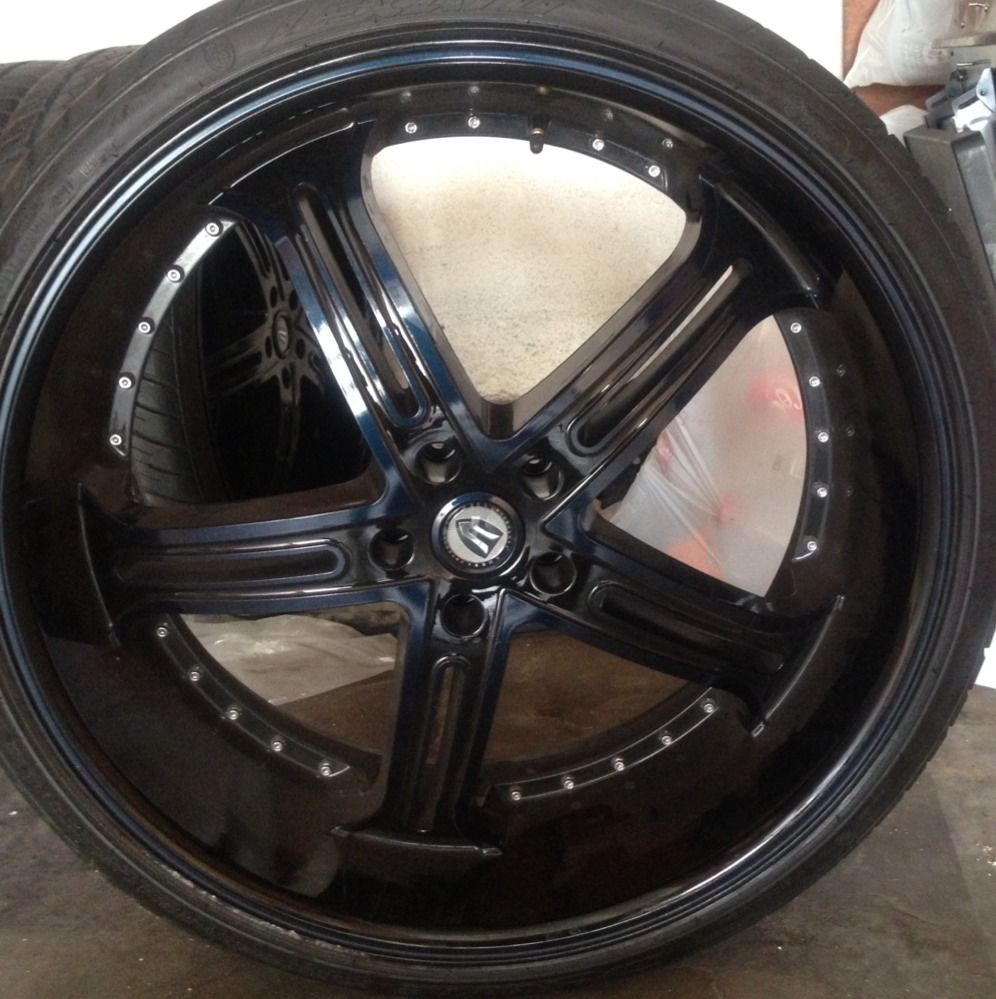 24 inch Versante Wheels Rims with Tires