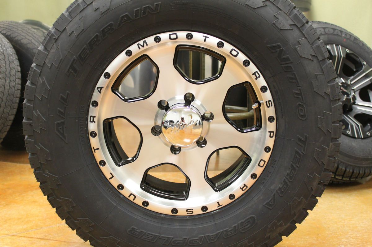 17 Ultra rims wheels 285 70 17 F150 Nissan 6x5 5 Chevy GMC Silverado