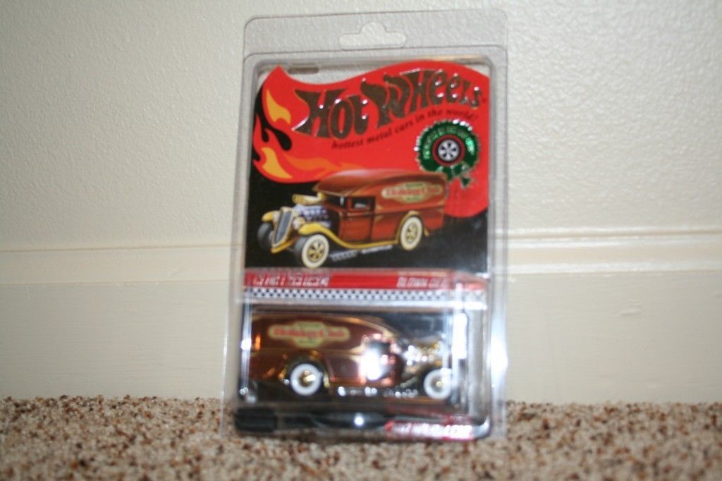 Hot Wheels Red Line Club 2012 Holiday Car Blown Delivery RLC Exclusive