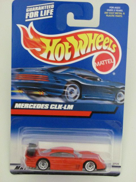 Hot Wheels 2000 Mercedes CLK LM 163 Red