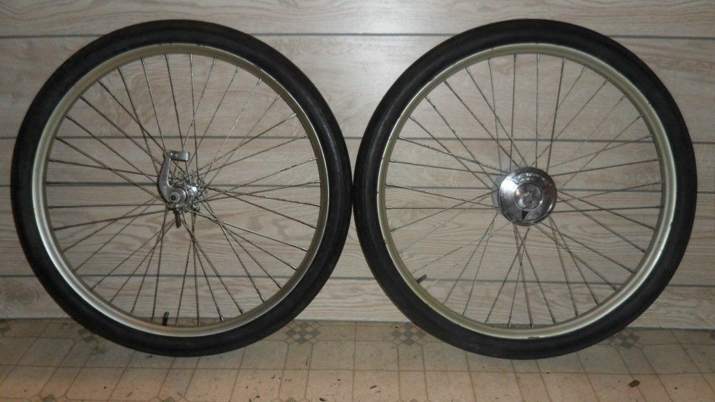 ELGIN FLOATING HUB BICYCLE WHEELS SCHWINN MONARK HIGGINGS ANTIQUE