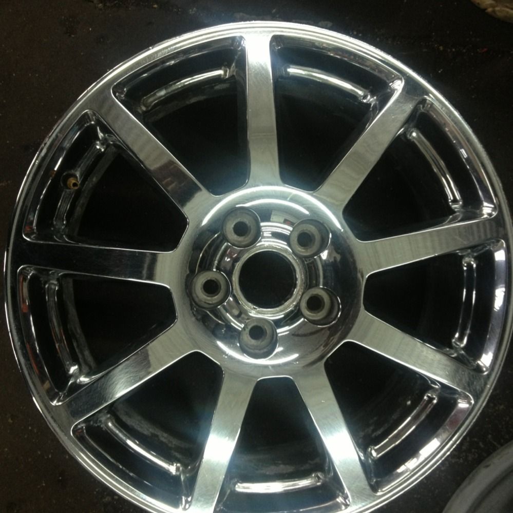 Single 18 Cadillac STS OEM Chrome Factory Wheel Rim CTS DTS DHS 4585