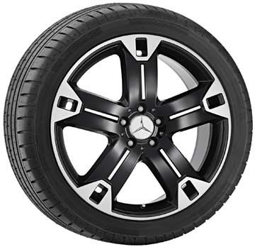 Genuine Mercedes Benz M GL Class ml W164 X164 20 2 Tone 5 Spoke Wheel